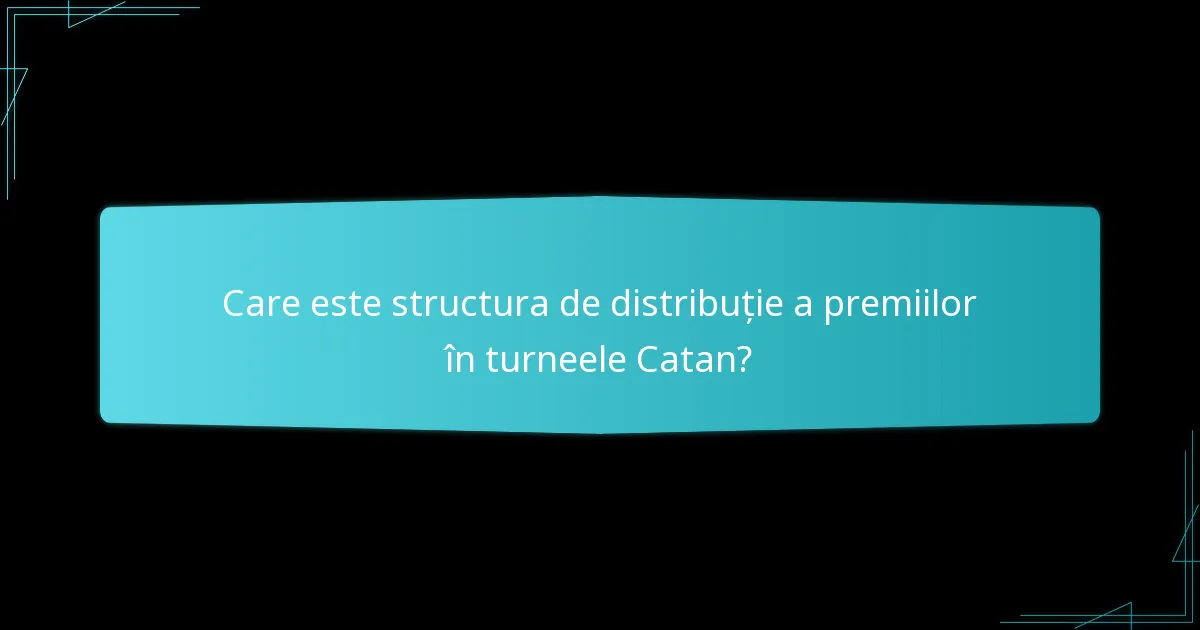 Cum sunt clasificați jucătorii în turneele Catan?